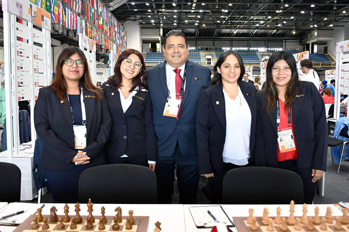 El equipo femenino de Perú  | Foto: Patricia Claros